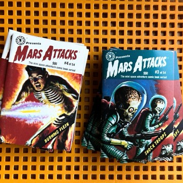 𝗈𝗅𝖽𝗍𝗈𝗒𝗌𝗍𝖺𝗍𝗂𝗈𝗇 MARS ATTACKS 星戰毀滅者 火星人 外星人 口袋 漫畫