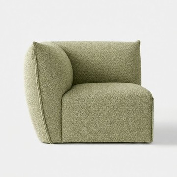 伊登麻吉模組沙發 左右轉角 苔原綠