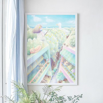 台灣風景/大幅收藏畫/ 假日 Holiday (東部特別版)