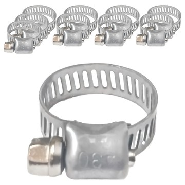 新多多小舖 不鏽鋼束環  1.1~2.1cm  10個