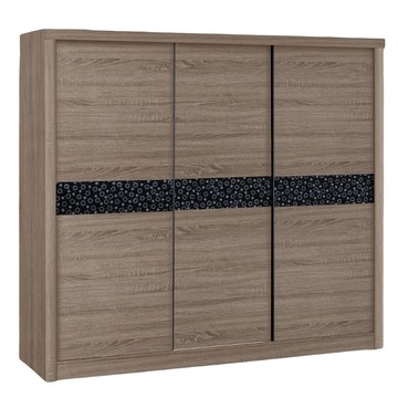 【MUNA 家居】艾維洛灰橡色7尺推門衣櫥/衣櫃(797)