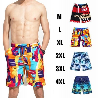 ショートパンツ 水着 メンズ ジュニア 短パン ハーフパンツ 速乾 海水パンツ 海パン サーフショーツ 大きいサイズ トランクス スポーツ サポーター無し 通販 Lineポイント最大get Lineショッピング