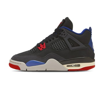 Nike Air Jordan 4 Retro OG 大童 黑藍紅灰色 麂皮 AJ4 運動 休閒鞋 IB4171-003