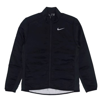 Nike MENS Casual Stand Collar Zipper Jacket Black