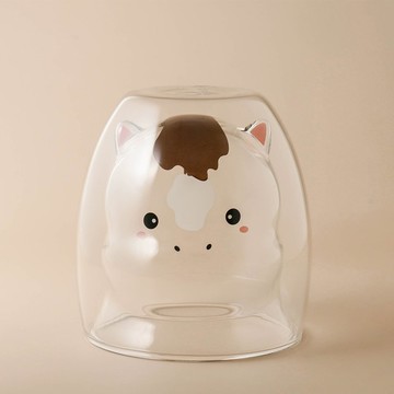 小馬雙層玻璃杯