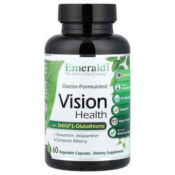 Emerald Laboratories, 視力健康，60 粒素食膠囊
