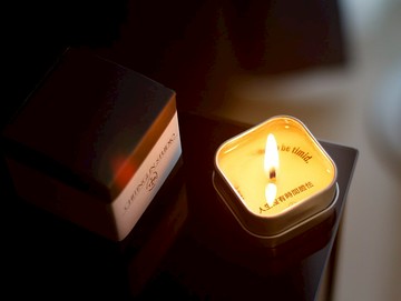 幸運蠟燭/經典精裝/天然精油/大豆蠟燭/聖誕禮物/交換禮物