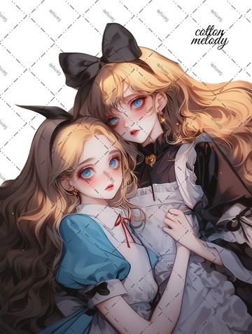 original sticker no.2129 人物貼紙 原創貼紙 原創人物貼紙 裝飾貼紙 cotton melody