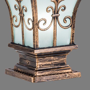 【大巨光】古典風 E27x1 門柱燈(BM-52083)