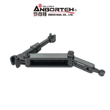 【安伯特】新一代 車用椅背後座支架 伸縮折疊款(車用支架 車載支架 手機支架 懶人支架)