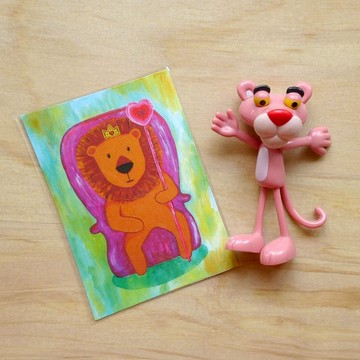 明信片 ∣ 寂寞的國王