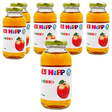 HiPP 喜寶 蘋果汁 4個月以上  200ml  6瓶