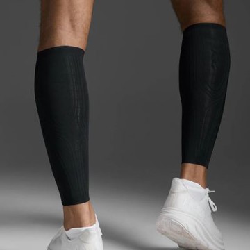 2XU Light Speed Compression Calf Guards 中性 輕盈奔馳壓縮小腿套(一雙)｜黑/金