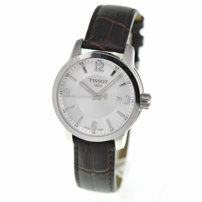 359 TISSOT ティソ　T055410A デイト　ラウンド　腕時計　美品 359 TISSOT ティソ T055410A デイト ラウンド 腕時計 美品