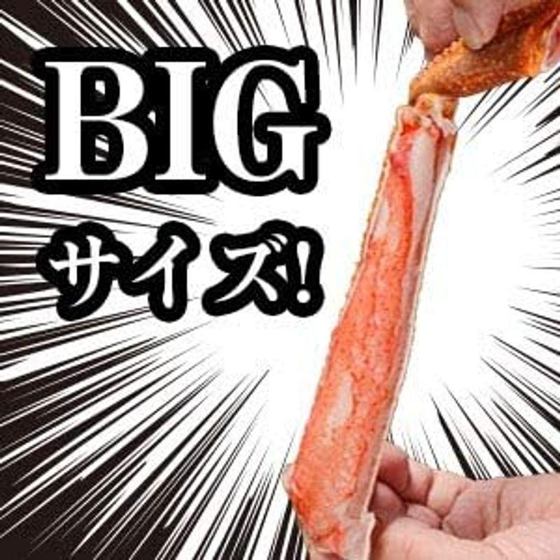 ズワイガニボイル 肩付き脚1.5kg 4?5肩)特大 4L?5L 極太(かにしゃぶ 脚)