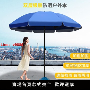 【台灣公司保固】大傘商用擺地攤遮陽傘專用室外防曬防風戶外防雨太陽傘