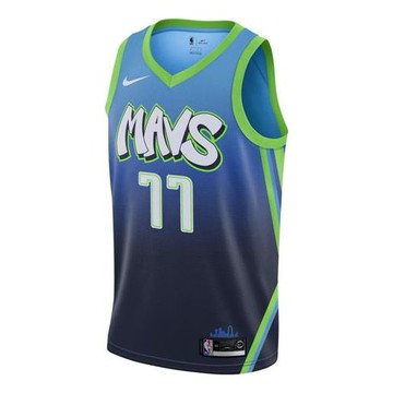 Nike NBA Luka Doncic Dallas Mavericks 2019/20 City Fan Edition Jersey #77