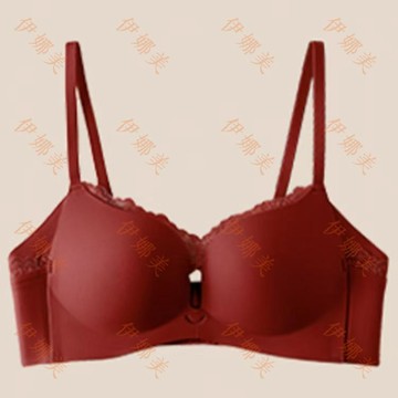 【臺灣出貨👙】深V蕾絲內衣女小胸聚攏顯大上託防下垂無痕純欲性感文胸罩【伊娜美】