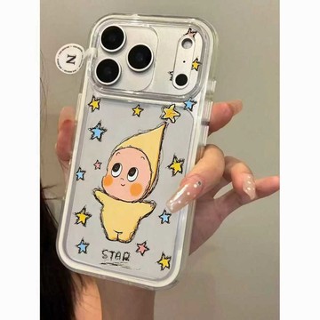 ✨iphone防摔手機殼✨跳舞星星人適用蘋果17promax手機殼iPhone16pro15可拆14二合一13