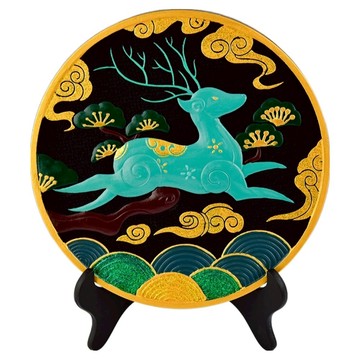 命運好好玩 財路大開炭雕擺鎮 8110492  黑色  1個