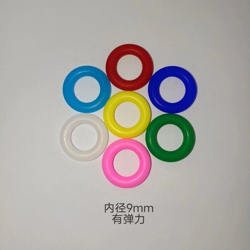 🥇臺灣熱賣🥇賽鴿訓放標記環彩色腳環七色識別信鴿足環彈弓防滑圈橡膠彈力