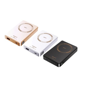 【enerpad】enerpadUFO 磁吸快充固態行動電源 10000mAh MX-10000 CCC認證5.0