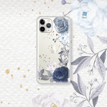 岩藍葉錦 漫花嫣盈系列 支援各品牌手機殼CSAZ03