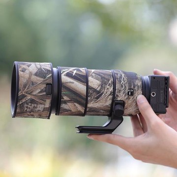 適用松下LUMIX S 70-200mm F4 鏡頭迷彩炮衣保護套防水70200貼紙