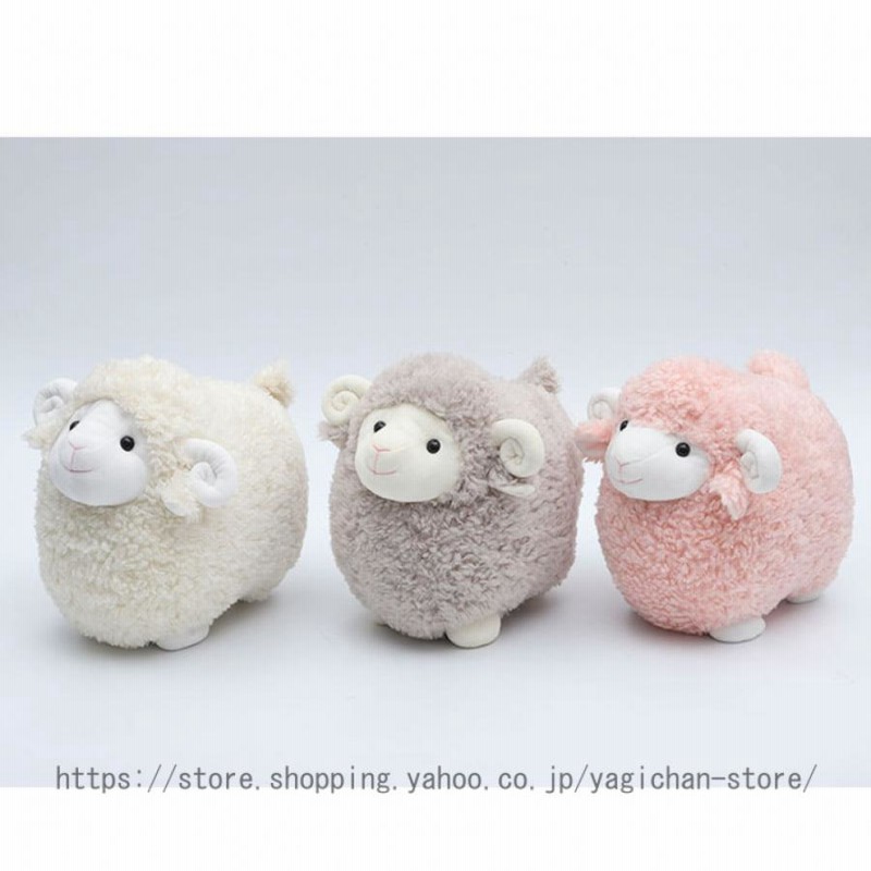 ホワイト羊型ぬいぐるみ LILI et NENE SENGER（ゼンガー） SENGER Animal Baby Sheep