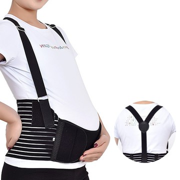 los1532鏤空透氣產前孕婦支撐托腹帶孕中晚期腰部壓力護胎護腰帶