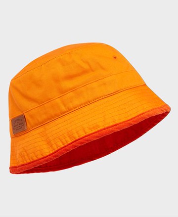 Superdry Men's Unisex Classic Bucket Hat Orange / Spiced Orange - Size: M/L