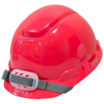 3M旋鈕工程帽工業用防護頭盔紅色