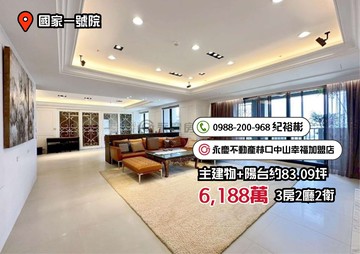 【國家一號院】高檔裝潢無限棟距邊間｜新北市林口區中華一路