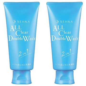 SENKA 專科 台灣公司貨 超微米卸洗兩用潔淨乳 升級版  120g  2條