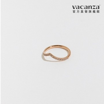 【vacanza】氣質鑲鑽・純鋼戒指 #新年飾品 #新年禮物