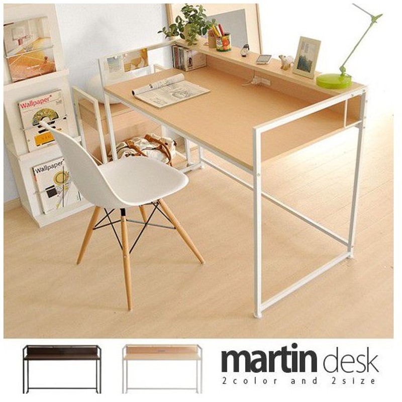 第1位獲得 棚付き シンプル 北欧風 白 机 パソコンデスク デスク 収納 勉強 Pcデスク キッチン収納 Alrc Asia