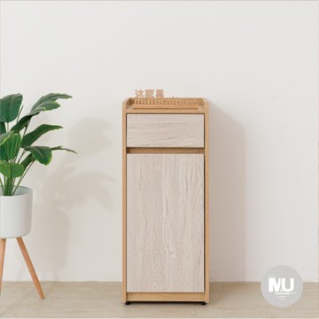 沐家具 mufurniture 台灣製造 Cottage 橡木紋 雙色1.3x3尺鞋櫃