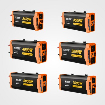 戶外電源 大功率逆變器 車載電瓶轉換 汽車備用電源純正弦波逆變器 12V24V轉220V太陽能光伏逆變器 車載純正波逆變器