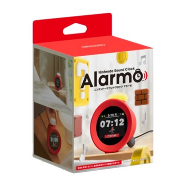 【Nintendo 任天堂】任天堂 Alarmo 遊戲主題智慧鬧鐘 台灣公司貨