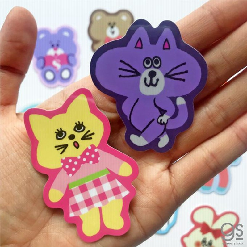 麦わらストア 365日 くま キャラクター ステッカー 2017年2月9日 レア