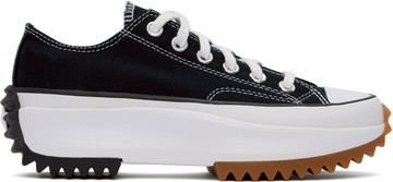Converse 黑色 Run Star Hike Canvas Platform 运动鞋