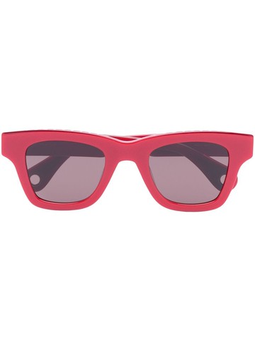 Jacquemus - Nocio D-frame sunglasses - women - Acrylic/Acetate - One Size - Red