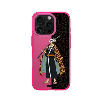 iPhone 16 Pro Clear 粉漾桃 - 航海王 One Piece - 和之國系列-武士羅