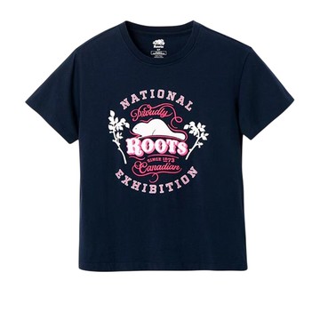 Roots女裝- EXHIBITION CREWNECK 短袖上衣