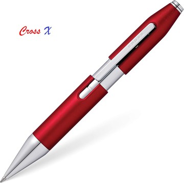 Cross X系列 深紅鋼珠筆*AT0725-3【APP滿額下單10%點數(單一帳號最高5000點)】1/31止