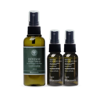 【客戶五星好評】買1送2 大自然初萃防護噴霧 100ml 送精油精露防禦噴霧 30ml x2