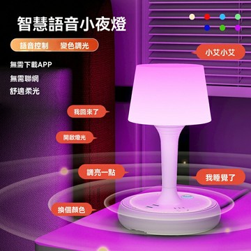 【聲控RGB彩光】智能語音檯燈 插座 插線板 排插 RGB燈帶 語音控制 手機APP控制 多場景光效 宿舍臥室桌面必備
