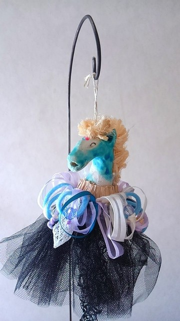Baum Horse Object藍