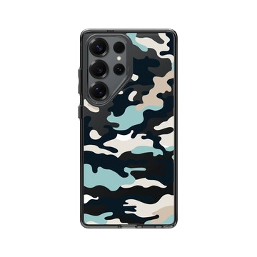 Galaxy S25 Ultra Clear 酷墨灰 - Camouflage / 迷彩 - 仿布迷彩