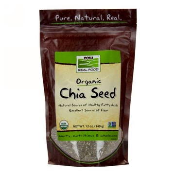 Organic Black Chia Seed 12 oz by Now Foods